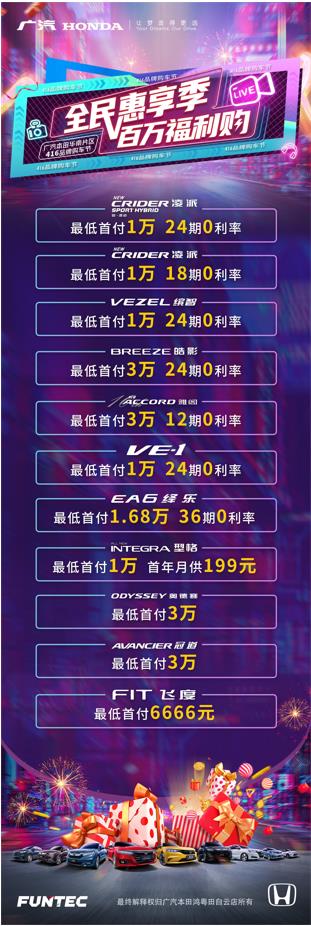  广汽本田超级品牌购车节 -首届置换专场(图2)